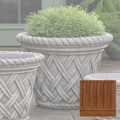 Campania English Weave Planters