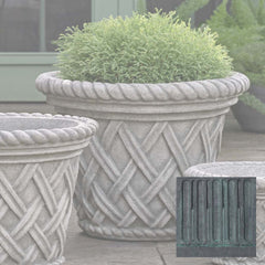 Campania English Weave Planters