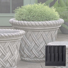 Campania English Weave Planters