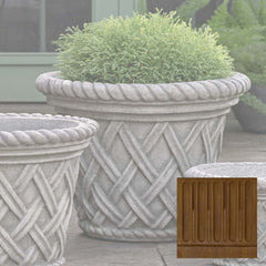 Campania English Weave Planters