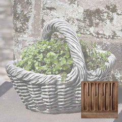 Campania Small Basket with Handle Planter