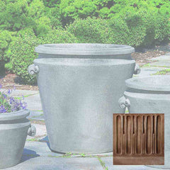Campania Scroll Handle Planters