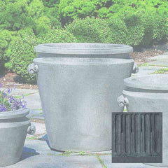 Campania Scroll Handle Planters