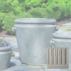 Campania Scroll Handle Planters