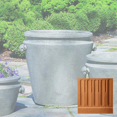Campania Scroll Handle Planters