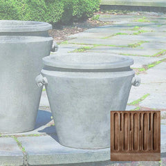 Campania Scroll Handle Planters