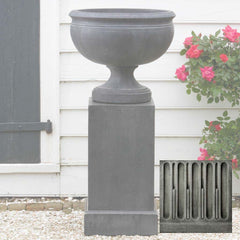 Wburg Plantation Urn w/ Classic Tall Pedestal