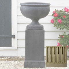 Wburg Plantation Urn w/ Classic Tall Pedestal