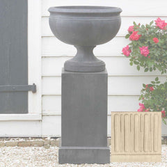 Wburg Plantation Urn w/ Classic Tall Pedestal