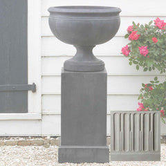 Wburg Plantation Urn w/ Classic Tall Pedestal