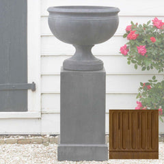 Wburg Plantation Urn w/ Classic Tall Pedestal