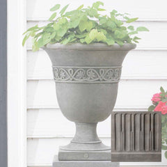 Campania Williamsburg Strapwork Leaf Urn