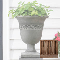 Campania Williamsburg Strapwork Leaf Urn