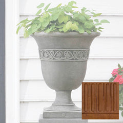 Campania Williamsburg Strapwork Leaf Urn