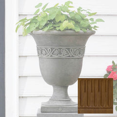 Campania Williamsburg Strapwork Leaf Urn