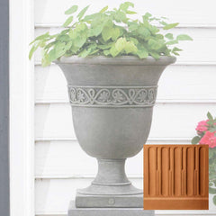Campania Williamsburg Strapwork Leaf Urn