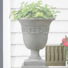Campania Williamsburg Strapwork Leaf Urn