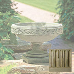 Campania Longwood Laurel Banded Urn