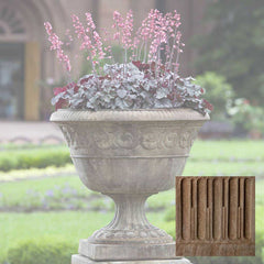 Campania Smithsonian Foliated Scroll Urn