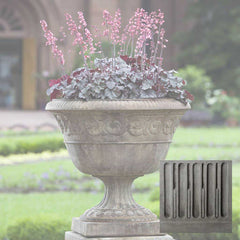 Campania Smithsonian Foliated Scroll Urn