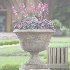 Campania Smithsonian Foliated Scroll Urn