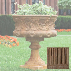 Campania Smithsonian Morning Glory Urn (2 pc)