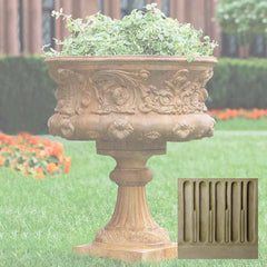 Campania Smithsonian Morning Glory Urn (2 pc)