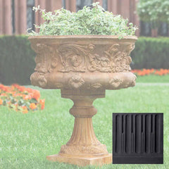 Campania Smithsonian Morning Glory Urn (2 pc)