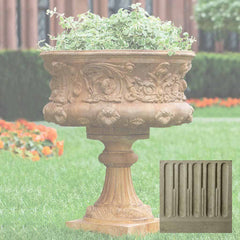 Campania Smithsonian Morning Glory Urn (2 pc)