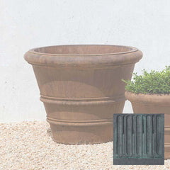 Campania Classic Rolled Rim Planters