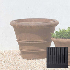 Campania Classic Rolled Rim Planters