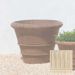 Campania Classic Rolled Rim Planters