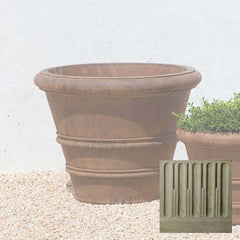 Campania Classic Rolled Rim Planters