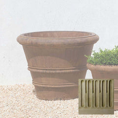 Campania Classic Rolled Rim Planters