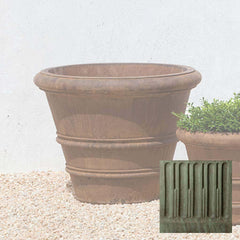 Campania Classic Rolled Rim Planters