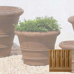Campania Classic Rolled Rim Planters