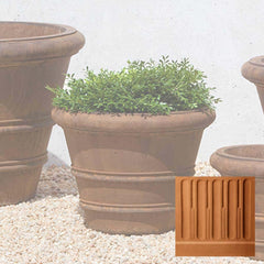 Campania Classic Rolled Rim Planters