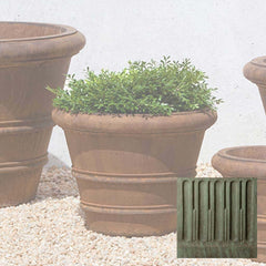 Campania Classic Rolled Rim Planters