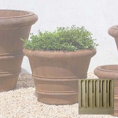 Campania Classic Rolled Rim Planters