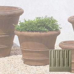 Campania Classic Rolled Rim Planters
