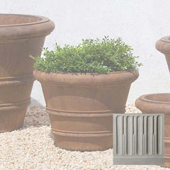 Campania Classic Rolled Rim Planters