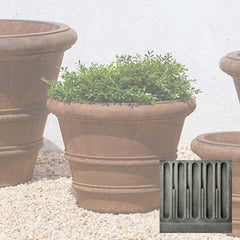 Campania Classic Rolled Rim Planters