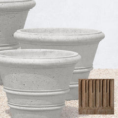 Campania Rustic Rolled Rim Large