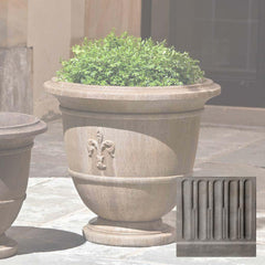 Campania Fleur de Lis Urns