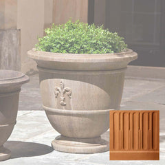 Campania Fleur de Lis Urns