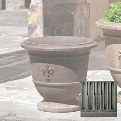 Campania Fleur de Lis Urns