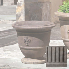 Campania Fleur de Lis Urns