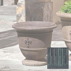 Campania Fleur de Lis Urns