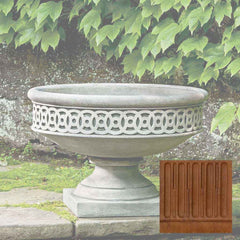 Campania Williamsburg Low Fretwork Urn