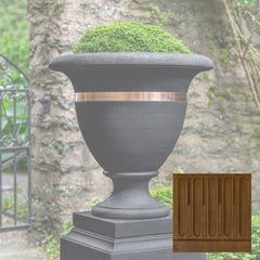 Campania Classic Copper Banded Urn, Large